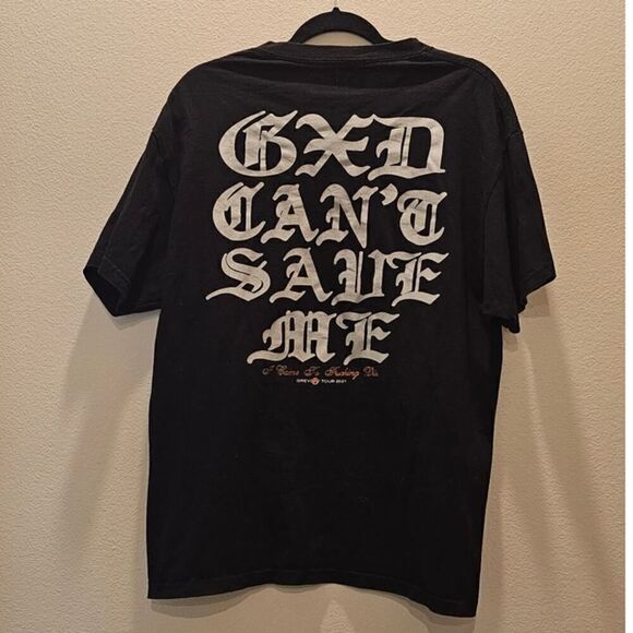 Grey GXDS Short Sleeve T-Shirt Size L - Picture 3 of 3